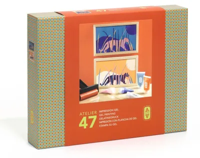 Obrázek produktu pro Kreativní dílna 47 pro dospělé Tisk na gel, Djeco