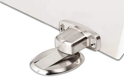 Productafbeelding van Famanu deurstopper, magnetisch, roestvrij staal - set van 2