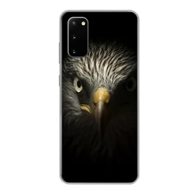 Produktbild von MuchoWow® Handyhülle Schutzhülle Hülle für Samsung Galaxy S20 Vogel - Adler - Raubvögel - Auge - Schnabel - Licht Silikon Softcase Handy Hülle - Bild