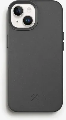 Produktbild von Woodcessories  Case, Cover, Apple, iPhone 15 Plus, 17 cm (6.7"), Schwarz