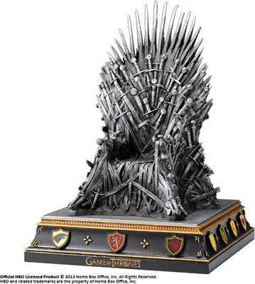 Produktbild von Game of Thrones Buchstütze Eiserner Thron 19 cm