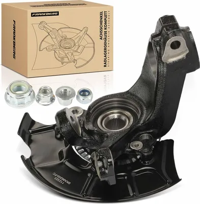 Image de Frankberg 1x Pivot de Fusée Logement de Roulement Complet Essieu Avant Droit pour VW Golf IV 1J New Beetle Cabriolet Audi A3 8L1