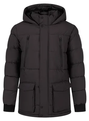 Immagine prodotto di Minoti - Parka da uomo, lungo, foderato in pile MN586 (XXL) (grigio)