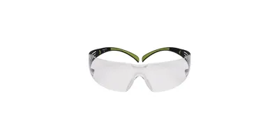 Zdjęcie produktu dla okulary ochronne 3M Reader SecureFit™-SF400 EN 166 zauszniki czarno-zielone, soczewki przezroczyste +2 poliwęglan