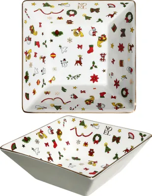 Immagine prodotto di Taitù Noël Oro - Ciotola quadrata 15,5 x 15,5 cm