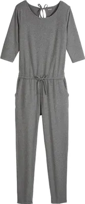 Produktbild von Esmara Pure Collection Damen Jumpsuit Bio Baumwolle Anthrazit XS 32/34