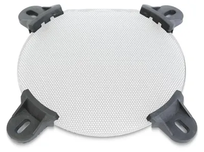 Imagen del producto de Clips de sujeción para rejillas de altavoces - 4 unidades - color  - plástico - 40 x 40 x 15 mm [39005]