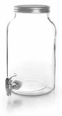 Glas-Dispenserkaraffe 5,5 l mit Hahn, spülmaschinengeeignet