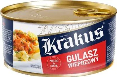 Obrázek produktu pro Vepřový guláš, Krakus, 300g