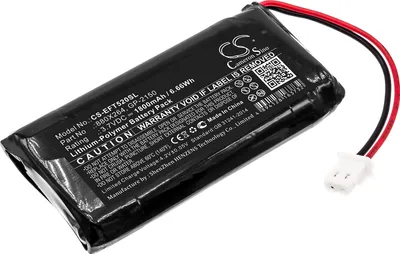Image de TECHTEK Batterie compatible avec [EXFO] FOT-5200, FOT-5200 CWDM Channel Power Analyzer remplace 880X264, pour GP-2150, pour GP103045L180R