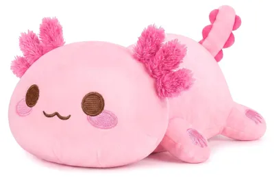 Produktbild von Axolotl Plüschspielzeug, 23 cm, Kawaii Kuscheltier für Kinder und Erwachsene
