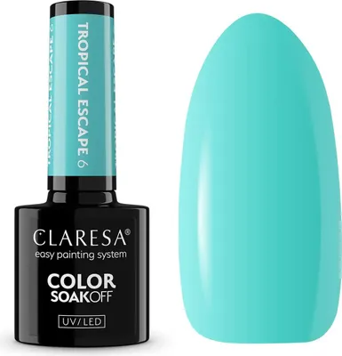 Produktbild von CLARESA Tropical Escape Hybrid-Nagellack 6 - 5 g
