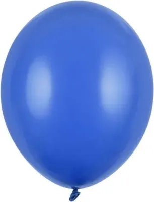 Produktbild von 100 Stk. Luftballon Ø12cm "Uni Pastell" | Blau