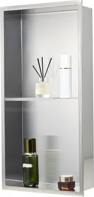 Zdjęcie produktu dla Półka prysznicowa wnęka ścienna - Półka prysznicowa wnęka - Rozmiar 10,16x33,02x63,5cm