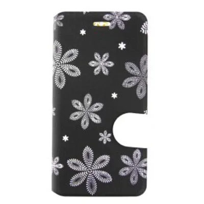 Image de Book Case Étui pour téléphone portable pour iPhone 6 Noir Étui de protection