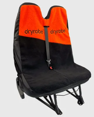 Immagine prodotto di DRYROBE Coprisedile per auto doppio arancione nero