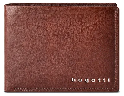 Zdjęcie produktu dla Bugatti Valencia portfel ochrona RFID skóra 12 cm