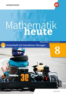 Produktbild von Mathematik heute 8. Arbeitsheft mit interaktiven Übungen. Realschulbildungsgang. Für Sachsen