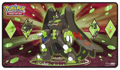 Image de Tapis de jeu Ultra Pro Legendary Pokémon Zygarde Vert Vert Taille unique