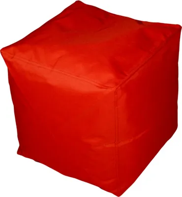 Produktbild von Sitzhocker eckig ca. 40 x 40 x 40 cm, Rot
