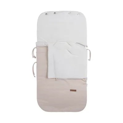 Image de Baby's Only Chancelière Maxi-Cosi 0+ Sparkle or-ivoire melee Sparkle fille 86 x 38 cm Blanc