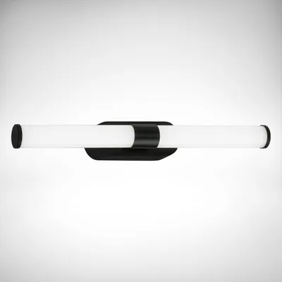 Produktbild von Spiegelleuchte - 7W, 690lm, LED, IP44, 40cm, neutralweiß, schwarz