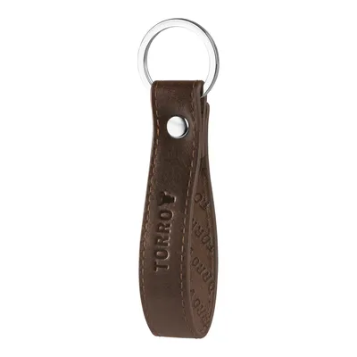 Produktbild von TORRO Schlüsselanhänger aus Leder - Dunkelbraun