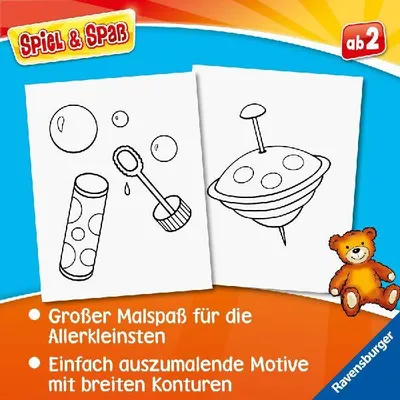 Produktbild von Spiel & Spaß - Mein allererster Malblock: Spielzeug