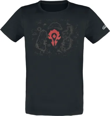 Productafbeelding van World of Warcraft T-shirt voor heren, Azeroth Horde, zwart, maat XL