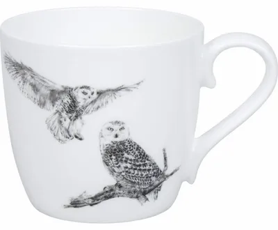 Immagine prodotto di Könitz Becher Amazing Animals - Schneeeule, Fine Bone China, 425 ml, 11 2 057 2986