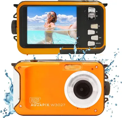 Produktbild von Easypix W3027 Wave, 5 MP, 1280 x 720 Pixel, Full HD, 130 g, Orange