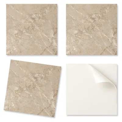 Imagen del producto de Azulejos de PVC decorativos con diseño que imita el mármol, para paredes, de 9 x 30 x 30 cm