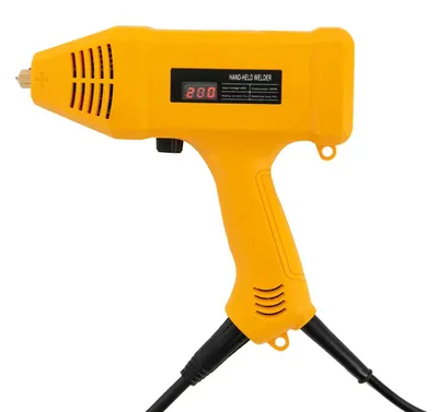 Produktbild von Handschweißgerät - IGBT Inverter Elektrodenschweißgerät - 20–200A einstellbarer Strom - 3000W - LCD Display - für Edelstahl & Baustahl - orange