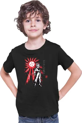 Produktbild von Kinder T-Shirt Dragon Anime Manga Ball Z Goku 34, 7-8 Jahr - 128 / Schwarz