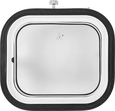 Zdjęcie produktu dla L350mm H300mm Okno iluminatora ze szkła hartowanego 180° wewnątrz otwieranego iluminatora do jachtu morskiego