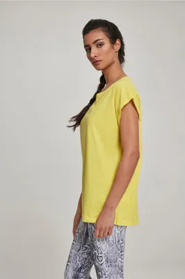 Obrázok produktu pre Urban Classics Dámske tričko s predĺženými ramenami Brightyellow -XS