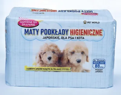Produktbild von Saugfähige Trainingsunterlagen für die Stubenreinheit von Hunden, 32 × 44 cm, 88 Stück