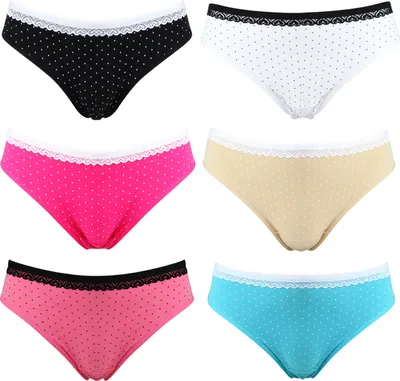 Produktbild von Glamexx24 Damen unterwäsche y Slips - Panties - Strings Unterhose Spitz Dessous 5er-6er-7er-8er-10er Pack-Farbe: 6er Scwharz/Weiss/Pink/Rosa/Tuerkis/Beige -Größe: L