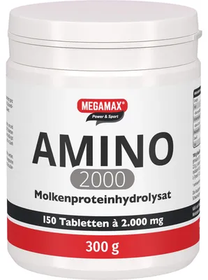 Obrázok produktu pre MEGAMAX Power & Sport Amino 2000 tabletiek, 150 st. tabletiek