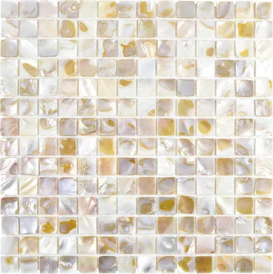 Produktbild von Muschelmosaik SM 203 hellbeige 30,5x30,5 cm