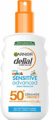 Immagine prodotto di Spray solare per bambini Garnier Sensitive Advanced Spf 50 (150 ml)