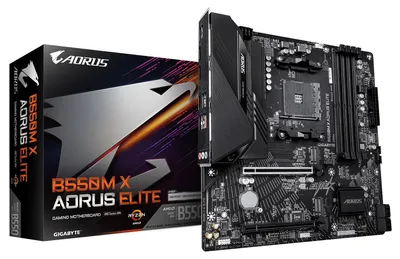 Productafbeelding van GIGABYTE B550M X AORUS ELITE, moederbord
