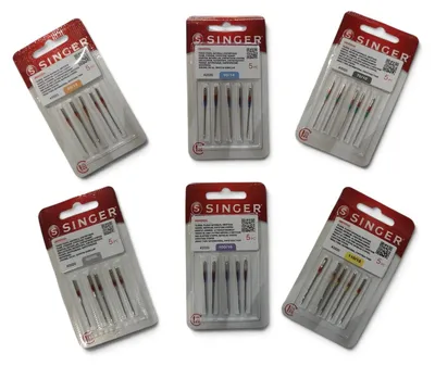 Nähmaschinennadeln 30er-Pack, Universal, Stärken 60–110