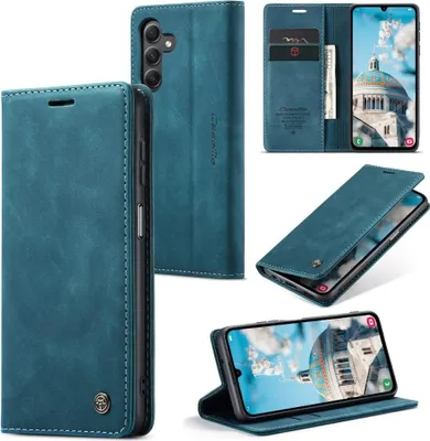 Produktbild von Samsung Galaxy A15 Hülle - CaseMe 013 Klapphülle - Blau