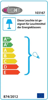 Produktbild von HILIGHT Wandleuchte, gebürstet