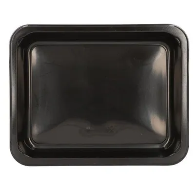 Produktbild von 500 Mikrowellenschalen PP ungeteilt 935 ml schwarz Menüschalen