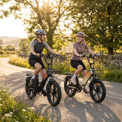 Produktbild von 20.8AH 20Zoll E-Bike Faltbar E Bike Klappräder Elektrofahrrad 20 Zoll mit 7-Gang Shimano Klapprad mit Korb Bis 150Km
