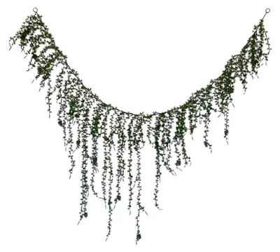 Produktbild von Künstliche Lärchengirlande mit Zapfen 190cm. Weihnachtsgirlande
