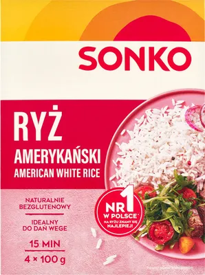 Image de Sonko Riz américain 400 g (4 x 100 g)