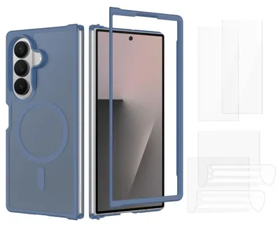 Image de Coque MagSafe + 2 protections en verre trempé + 2 films protecteurs pour Samsung Galaxy Z Fold8 Ultra 5G
